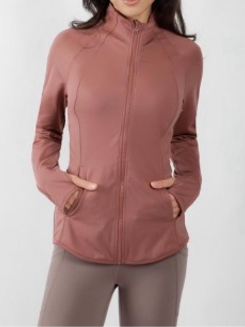 Yogalicious Lightweight Full Zip Athletic Jacket